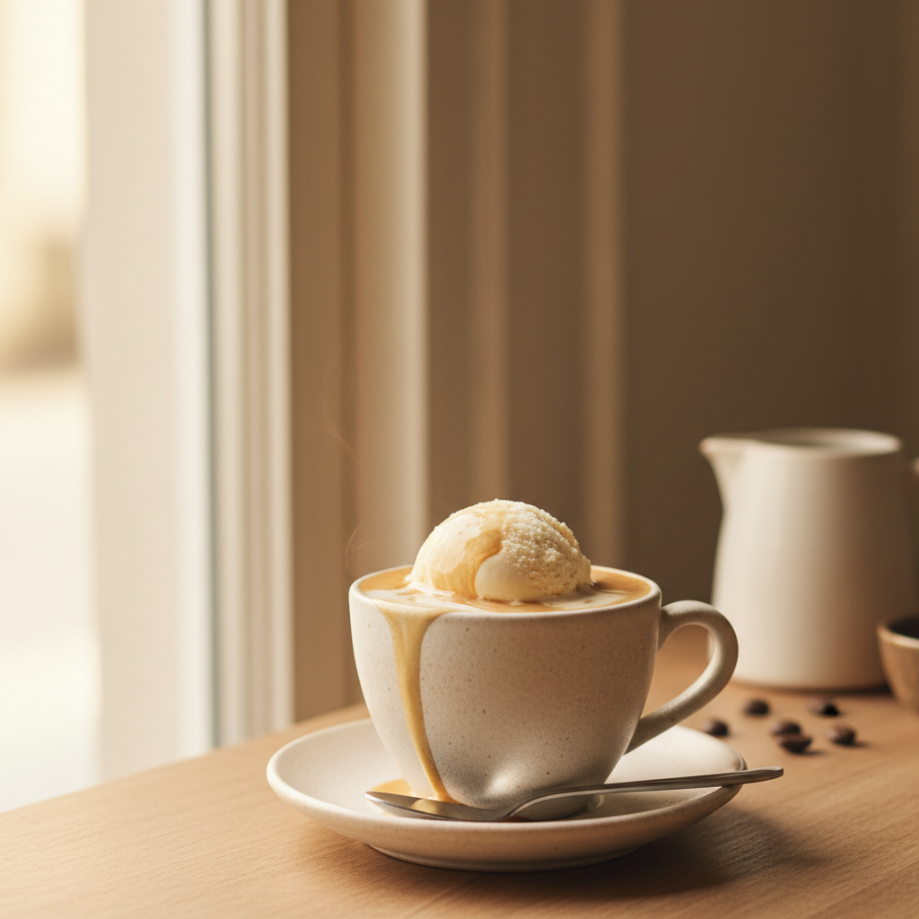 Affogato: dessert and digestif in one cup