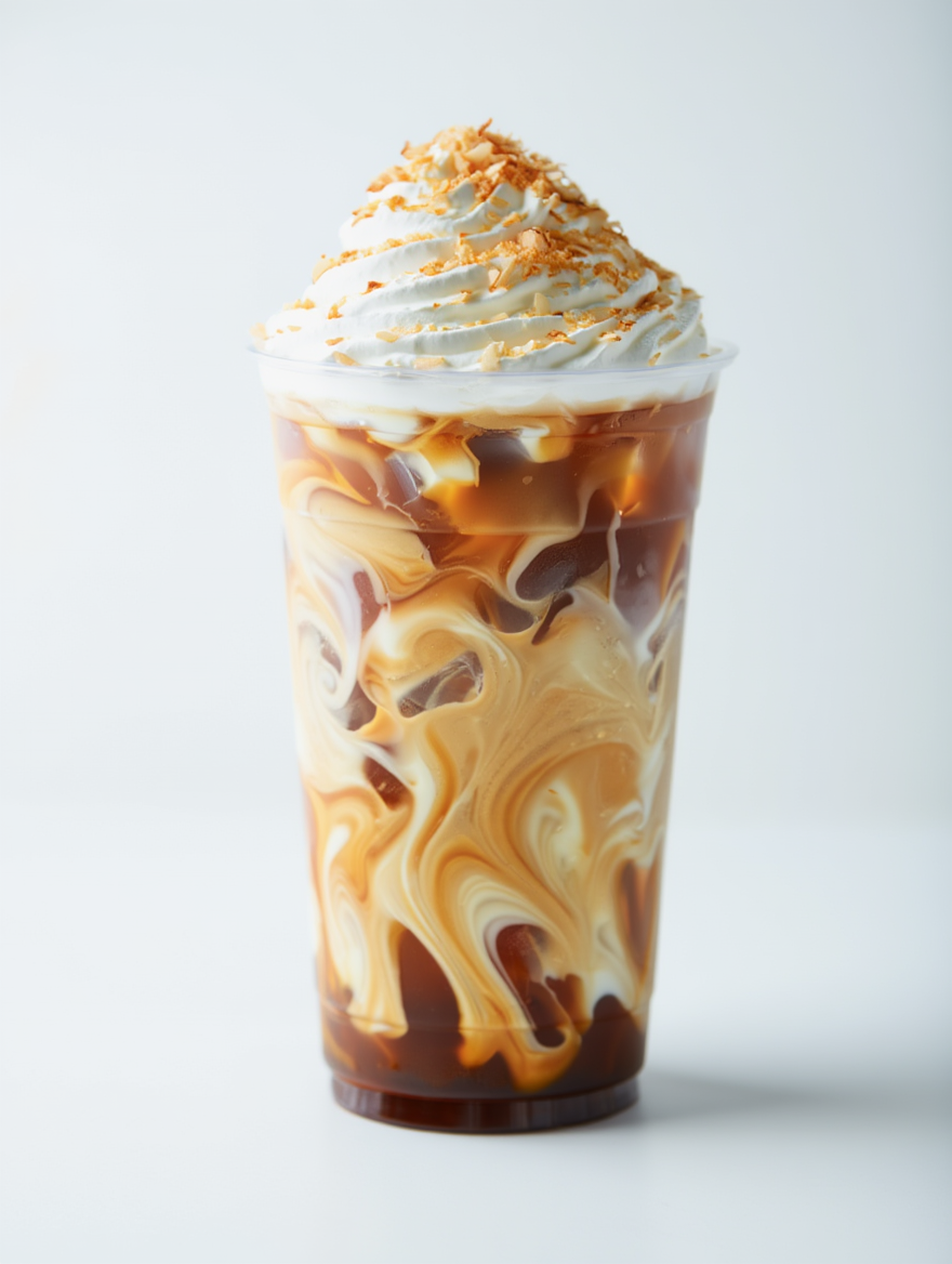 Iced Coconut Latte